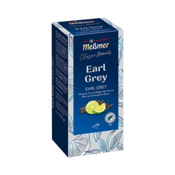 Meßmer Classic Moments Earl Grey, Schwarzer Tee, Teebeutel im Kuvert, 2. Entnahmefach/displaytauglich, 43,75g